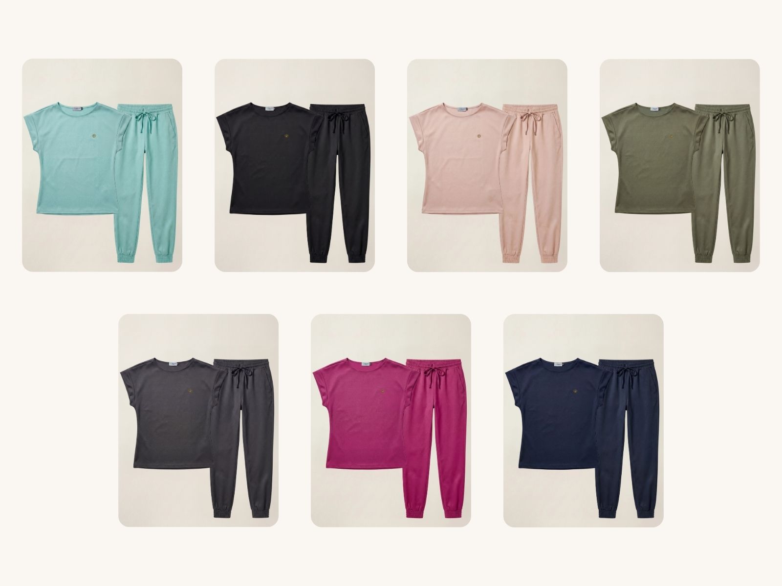 Cores disponíveis do Scrub Feminino Monique
