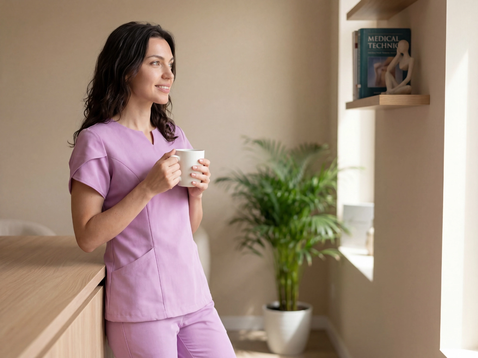 Scrub Feminino Serena Lavanda